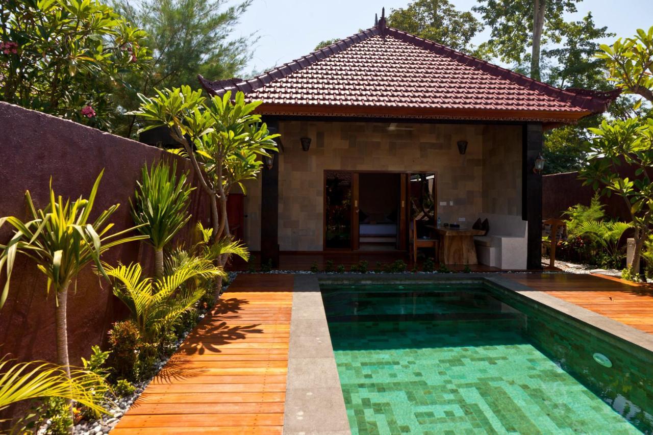 Taman Senang - Private Pool Villas - Gili Air Eksteriør billede