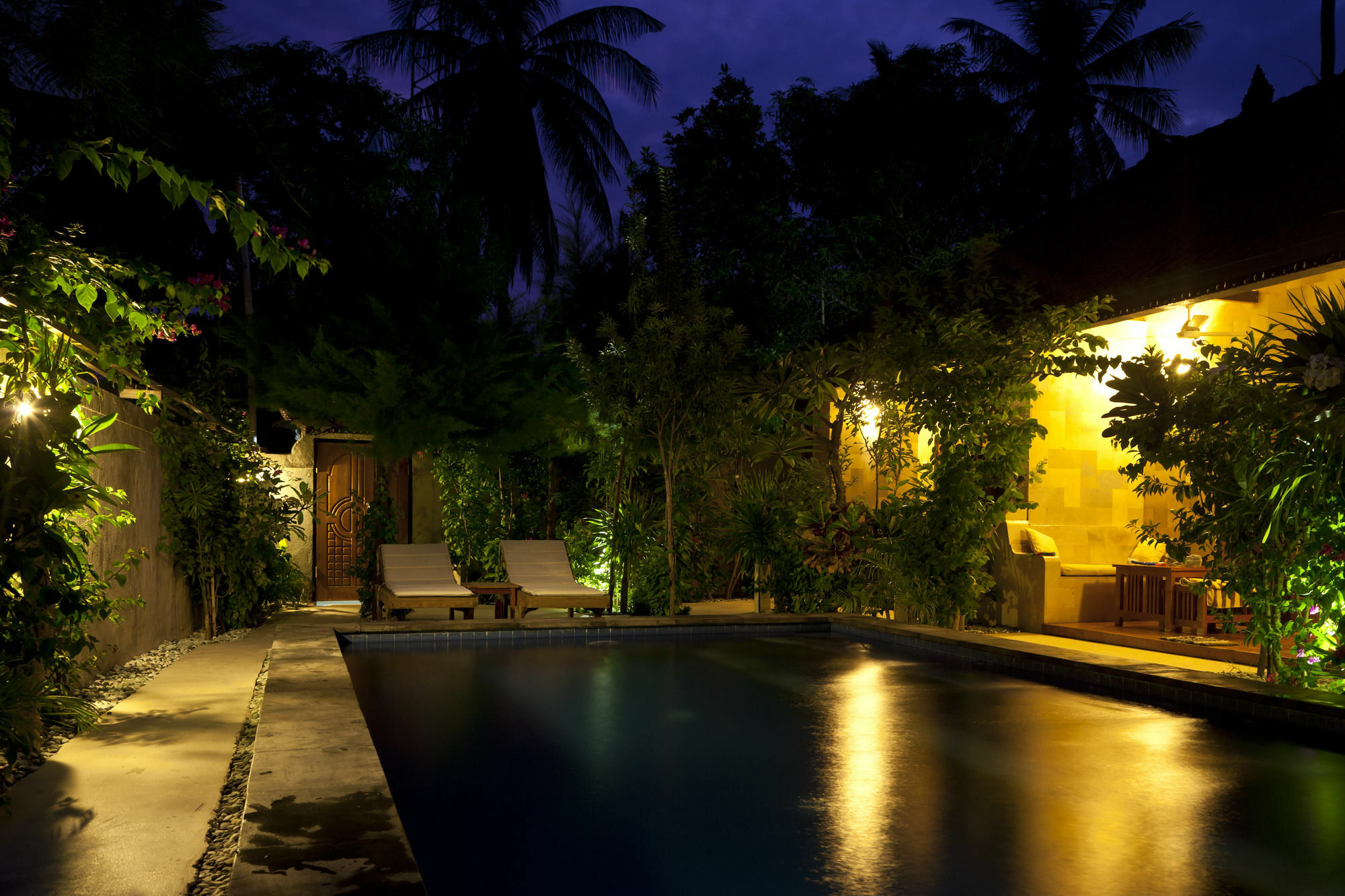 Taman Senang - Private Pool Villas - Gili Air Eksteriør billede