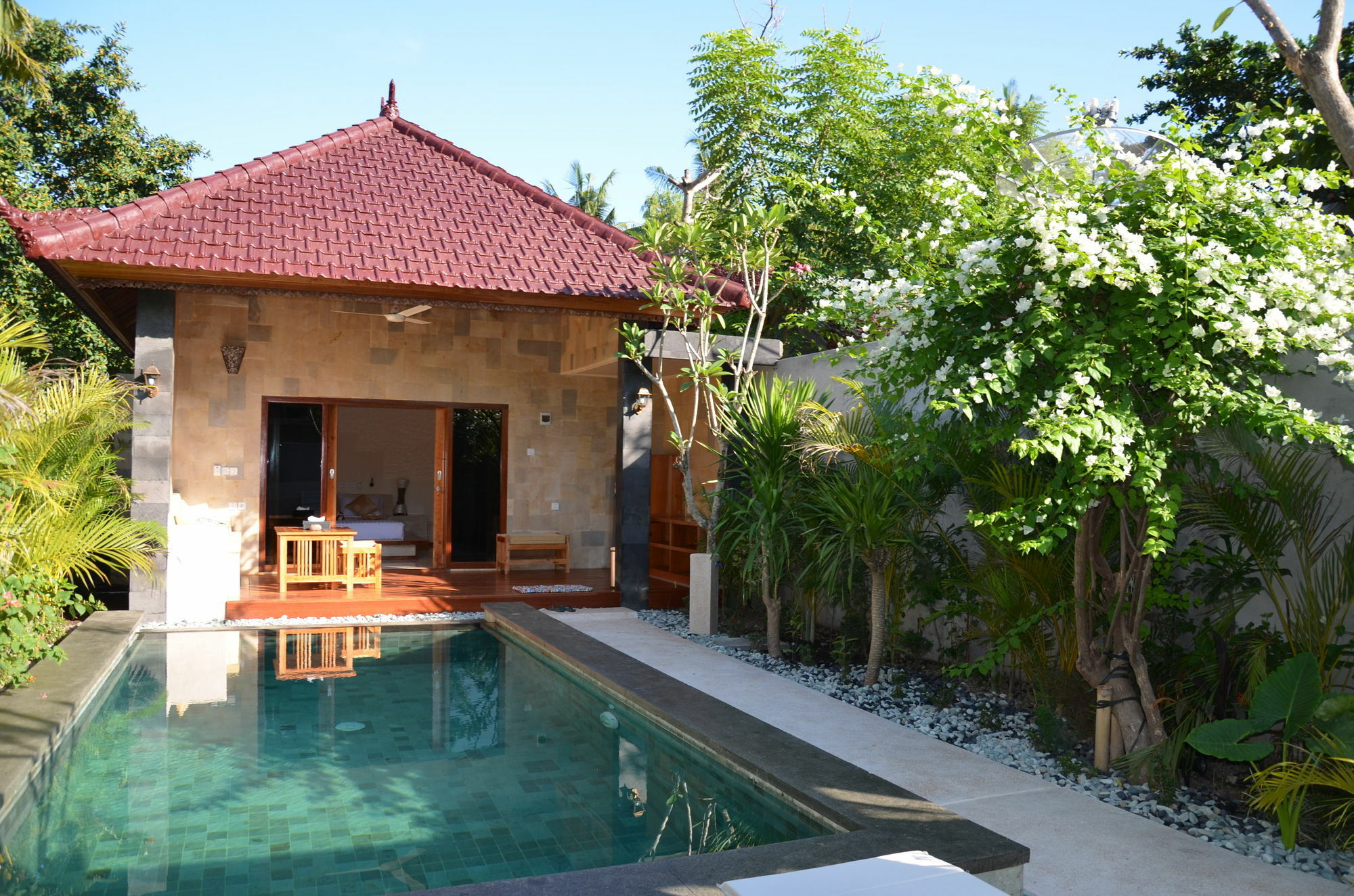 Taman Senang - Private Pool Villas - Gili Air Eksteriør billede